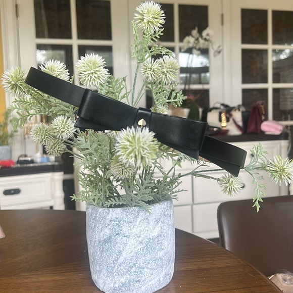 Kate Spade Black Bow Belt - Picture 4 of 8